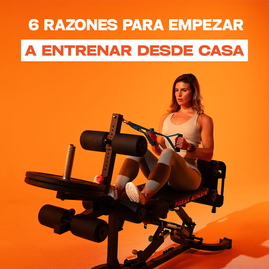 6 Razones Para Empezar a Entrenar en Casa